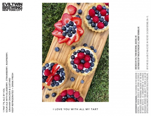 I LOVE YOU WITH ALL MY TART