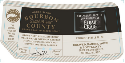 Bourbon County Double Barrel Brand Toasted Barrel Stout (2021)