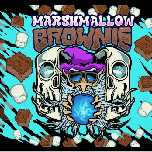 Bourbon Barrel Aged Marshmallow Brownie