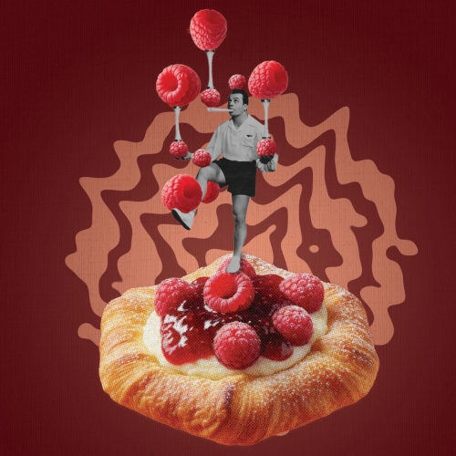 Dessert Station: Raspberry Danish