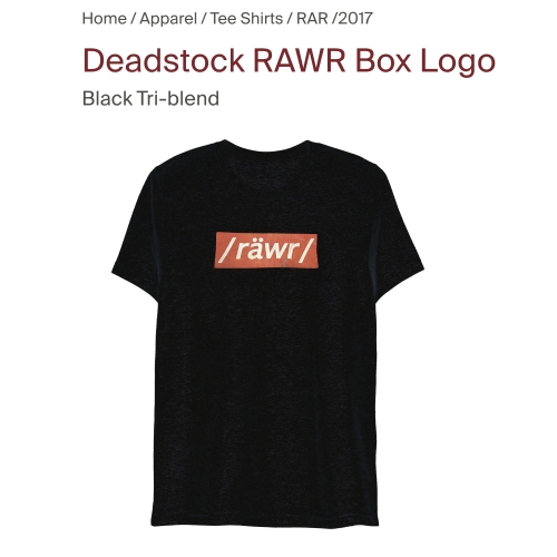 Deadstock RAWR Box Logo