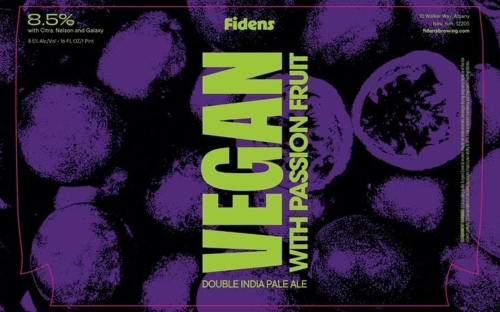 Vegan with Passion Fruit