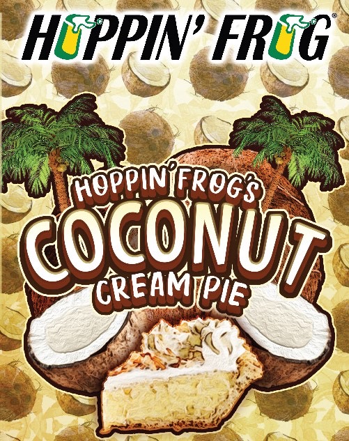 Hoppin' Frog's Coconut Cream Pie