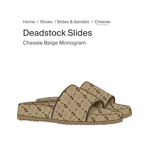 Deadstock Chessie Slides