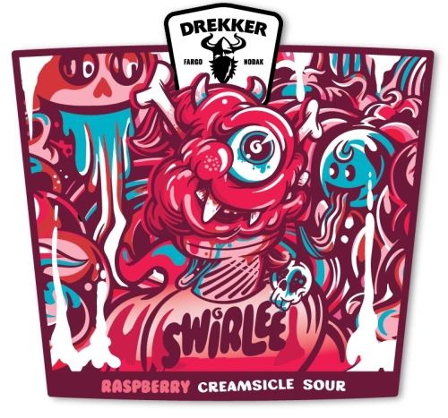 Swirlee - Raspberry Creamsicle