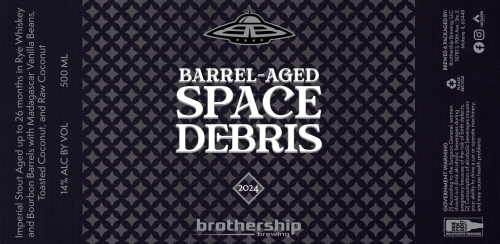 Barrel-Aged Space Debris: Vanilla + Coconut (2024)
