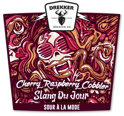 Slang Du Jour - Cherry Raspberry Cobbler